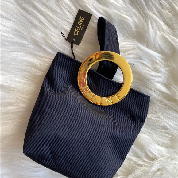 Authentic vintage Celine logo mini pouch - Picture 7 of 11